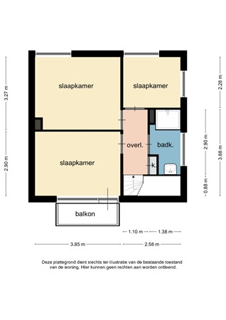Floorplan - Steenstraat 3, 6176 CL Spaubeek